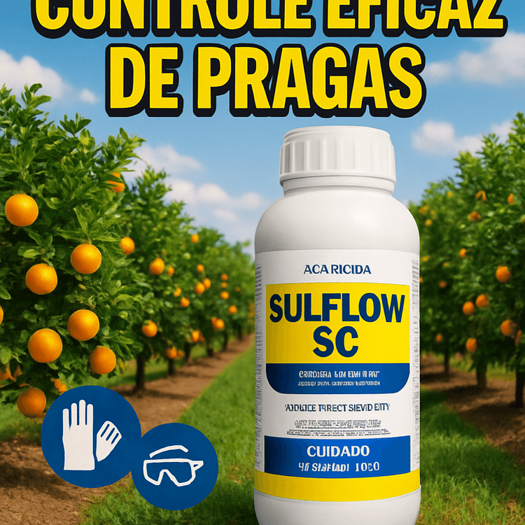 Eficácia e Segurança do SULFLOW SC no Controle de Pragas