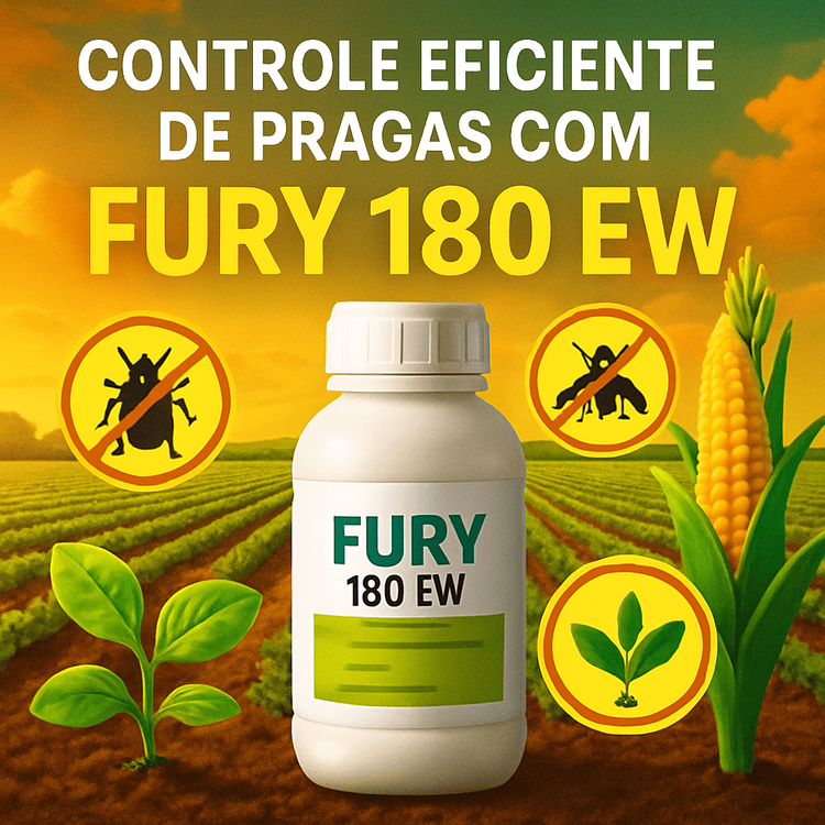FURY 180 EW: Protegendo Culturas com Eficiência e Segurança
