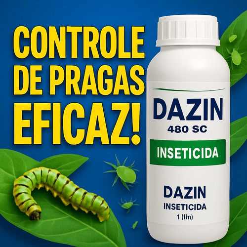 DAZIN 480 SC: O Inseticida Eficaz para Culturas Agrícolas