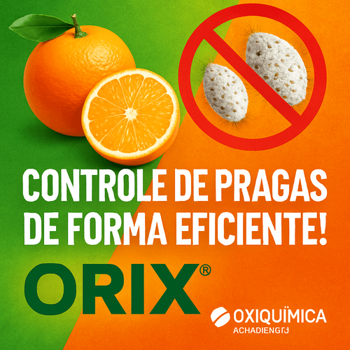 Controle Eficiente de Pragas na Citricultura com ORIX: Um Guia Completo